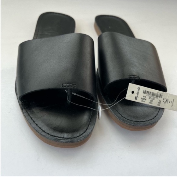 Madewell Boardwalk Sandal Black Size 6 NEW - Picture 3 of 4